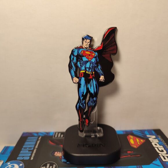 Superman Quest Mystery Enamel Pin Sealed Box Official FigPin Collectible Badge - Picture 4 of 7